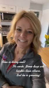 Alex check up! @alexsedlak1 We are both learning and growing as we adjust  to our new lives. I’m so proud of him.