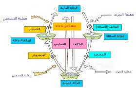 الحرارة والتحولات الفيزيائية للمادة