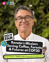 🔥 Climate change is the fight of our generation and farmers like Carlos  Renato Alvarenga Theodoro, President of CAFESUL in Brazil, are