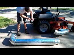 How to build a lawn vacuum. Hillbilly Bling Homemade Leaf Vacuum Attachment Lawn Vacuum Lawn Mower Repair Diy Lawn