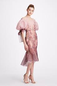 Marchesa Couture Off Shoulder Cocktail Dress M27909 In Dusty Rose Modesens Off Shoulder Cocktail Dress Blue Cocktail Dress Marchesa Couture