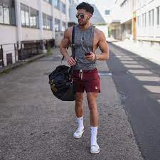 30 Best Stylish Summer Gym And Workout Outfits Mens Outfits Sport Outfits Mens Clothing Styles