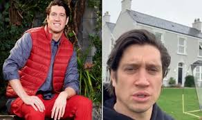 Vernon Kay shows where he's really been staying before I'm A Celebrity