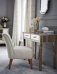 Evelyn Dressing Table Gold M S Furniture Dressing Table With Chair Beautiful Dresser