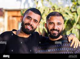 Portrait Of Two Turkish Men Selcuk Izmir Turkey Stock Photo Alamy