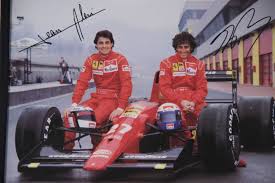 11 june 1964 in avignon, france) is a french racing driver of italian origin, most known for his formula one career which spanned from 1989 to 1998. Formula 1 Ferrari Team Jean Alesi And Alain Prost Catawiki