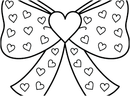 Hearts and flowers in frame. Free Printable Valentine Hearts Coloring Pages Coloring Library