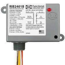 Enclosed relay 20amp dpdt 120vac. In Stock Rib Relays Rib2401b Enclosed Relay 20amp Spdt 24vac Dc 120vac