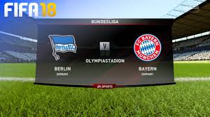 On july 9, 2006 berlin's olympia stadium hosted the fifa soccer world cup final between france and italy. Fifa 18 Hertha Bsc Vs Fc Bayern Munchen Olympiastadion Youtube