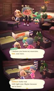 Maybe you would like to learn more about one of these? Not Sure If This Was Posted Before But Villagers Can Visit Each Other Was Visiting Quillson And Found Deli Hanging Out Animalcrossing