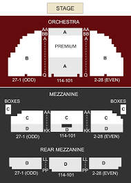 Nederlander Theater New York Ny Seating Chart Stage