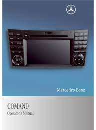Mercedes Benz Comand Control Unit Operator S Manual Pdf Download Manualslib