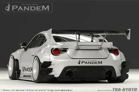 Toyota 86 rocket bunny style front and rear wide fenders. Rocket Bunny System Motorsports