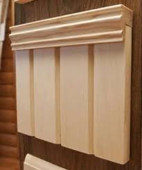 The easy way to cover an unsightly knee or pony wall using wood. Wainscot Cap 3 Ply Pro Pin The Pine Wood Specialist