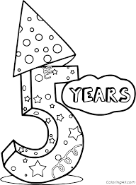 Find & download the most popular happy birthday vectors on freepik free for commercial use high quality images made for creative projects. Birthday Number Coloring Pages Coloringall