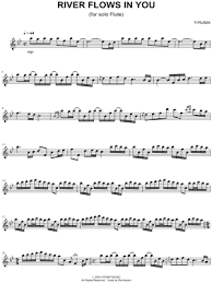 Contains printable sheet music plus an interactive, downloadable digital sheet music file. Yiruma River Flows In You Sheet Music Flute Solo In Bb Major Download Print Flute Sheet Music River Flow In You Violin Sheet Music