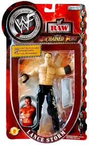 WWE Wrestling Unchained Fury Lance Storm Action Figure WWF Raw Jakks  Pacific