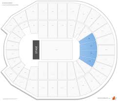 Simmons Bank Arena Seating Guide Rateyourseats Com