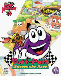 Putt Putt Enters The Race Humongous Entertainment Free Download Borrow And Streaming Internet Archive Putt Putt Racing Car Games