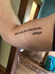 The mob tattoo meaning is really going to depend on the tattoo and what group of people are using it. Got My Gambino Lyric Tattoo Today Donaldglover