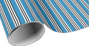 Black And White Striped Wrapping Paper Uk Peacock Blue Black White Stripes Wrapping Paper Wrapping Paper Custom Diy Cyo Personalize Unique Pres Black White Fashion Black And White Black White Stripes