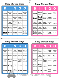For example, use your preferred gift list as a christmas list, a wedding gift log, birthday gift tracker, etc. Printable Baby Shower Bingo 50 Cards Pink And Blue Printable Games