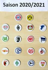 The human figure and the football were white. Bundesliga Logo Magnete Saison 2020 21 Alle 18 Fussball Vereine Ebay