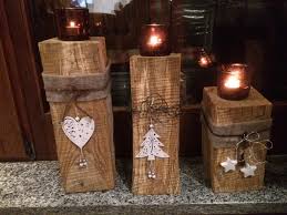Kerzenstander Aus Holz Weihnachtsdekoration Weihnachtsbasteln Basteln Weihnachten
