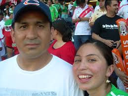 My Dad was also at the game!!!