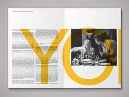 Black And White Graphic Design Layout Black White Yellow Layout Design Magazine Editorial Book Design Layout Book Design Page Layout Design