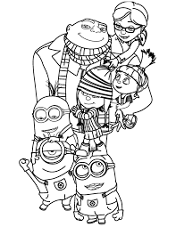 They are small yellow creatures, wearing pants with suspenders. Minion Coloring Pages Best Coloring Pages For Kids