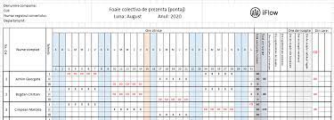 Operator productie asamblare 4 schimburi 12/24/12/48. Grafic De Lucru In Ture Model Excel