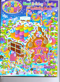 Download and print for free. Lisa Frank Giant Holiday Coloring Activity Book Super Sweet Christmas Amazon Com Books