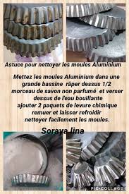تدبيرة روعة باش تنضفي لي مول تع الالمنيوم Astuce Pour Nettoyer Les Moules Aluminium Soraya Lina Garden Tools Diy