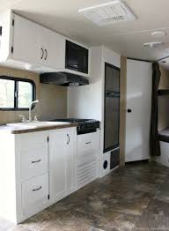 Whether you rent or own your. Painting Rv Cabinets And What I Did Wrong Domestic Imperfection