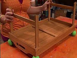 Cathie Filian Make It Kids Doll Bed Recycled Doll Bed Diy Doll Diy Crafts Doll Bed