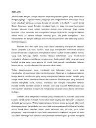 Terlebih dahulu saya mengucapkan terima kasih kepada pihak pentadbir sekolah smk rompin khasnya pengetua puan hajah hawiah binti chik dan penolong kanan tingkatan enam puan norzawati binti aziz kerana memberi sokongan dan kelulusan kepada saya untuk. Contoh Refleksi Tugasan