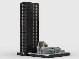 1, level 29 naza tower platinum park no. Lego Moc Olympic Tower And St Patricks Cathedral At 1 650th Scale By Funnytacobunny Rebrickable Build With Lego