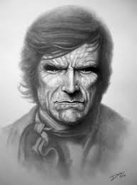 My pencil drawing of Roland Deschain, the Gunslinger