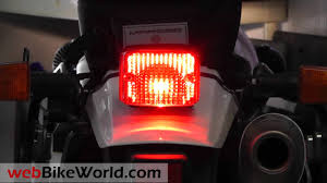 Led Motorcycle Brake Lights Youtube