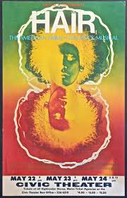 Joan jett i love rock 'n roll (with steve jones & paul cook). Hair The American Tribal Love Rock Musical Original 1968 Poster