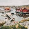 Sommartid går det täta båtturer den korta sträckan mellan kungshamn och smögen. 1