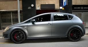 Pin En Seat Leon Cupra R De Verde A Gris Mate Metalizado Car Wrapping By Pronto Rotulo Since 1993