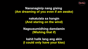 Aegis Sinta With Lyrics In Filipino And English Translation Youtube