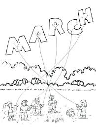 Choose from 4 different bookmarks for each month of the year with these fun colouring bookmarks. Free Printable March Coloring Pages