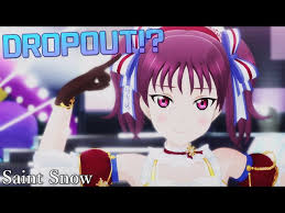 Saint Snow「DROPOUT！？」(スノーペイントメモリーズ)【PS4 4K】LoveLive!スクフェスAC