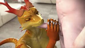 Dragon blowjob