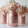 Gold metal candle holders wedding decorations modern candle holder centerpiece glass cover candlestick. 1