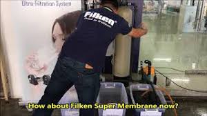 Water filter can improve both health and quality of life. Filken Super Membrane Vs Sand Filter Youtube