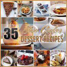 1000 images about recipes crock pot desserts on pinterest. 35 Slow Cooker Dessert Recipes Crock Pot Dessert Recipes The Cottage Market
